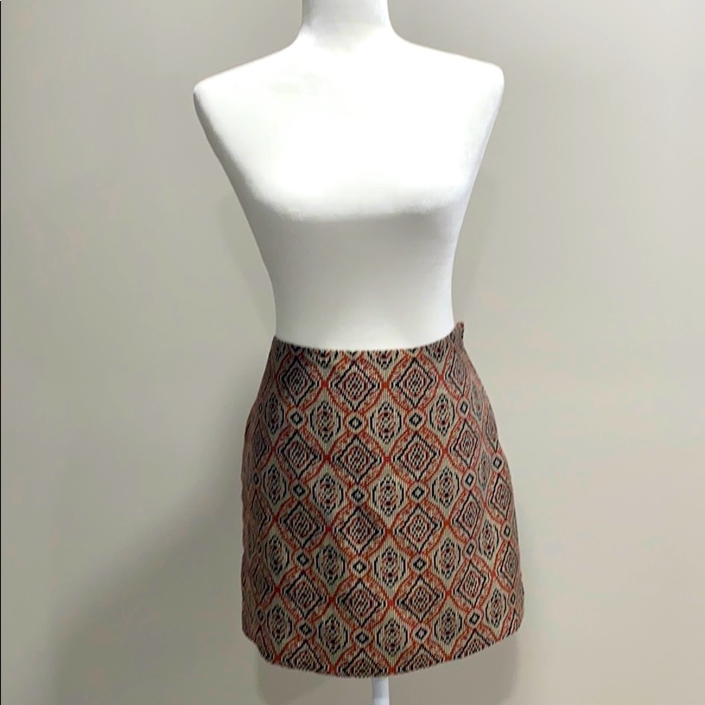 H&M print skirt